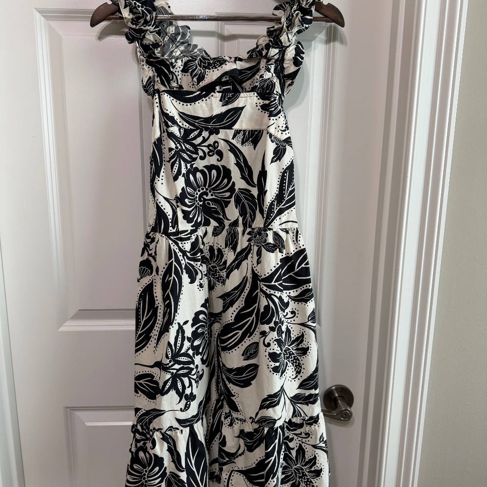 WHO WHAT WEAR BACKLESS SUNDRESS SIZE L